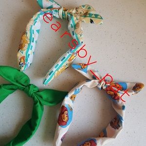Nala and simba Tie knot head bands